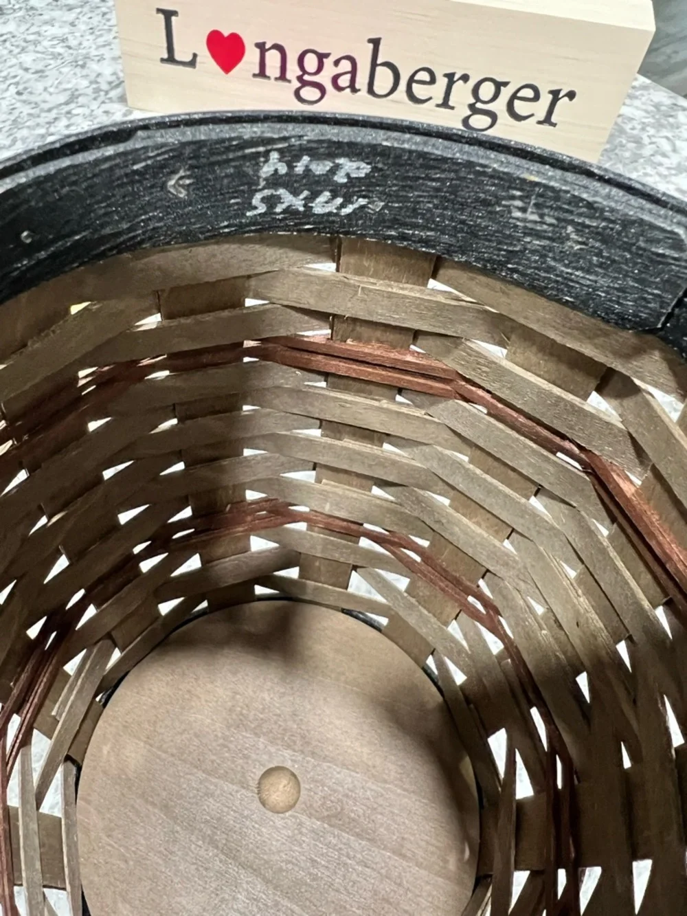 Longaberger Woven Barrel Collectors Club 2014 - Picture 5 of 7